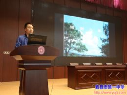 潜江教育考察团参观我校新校区之一